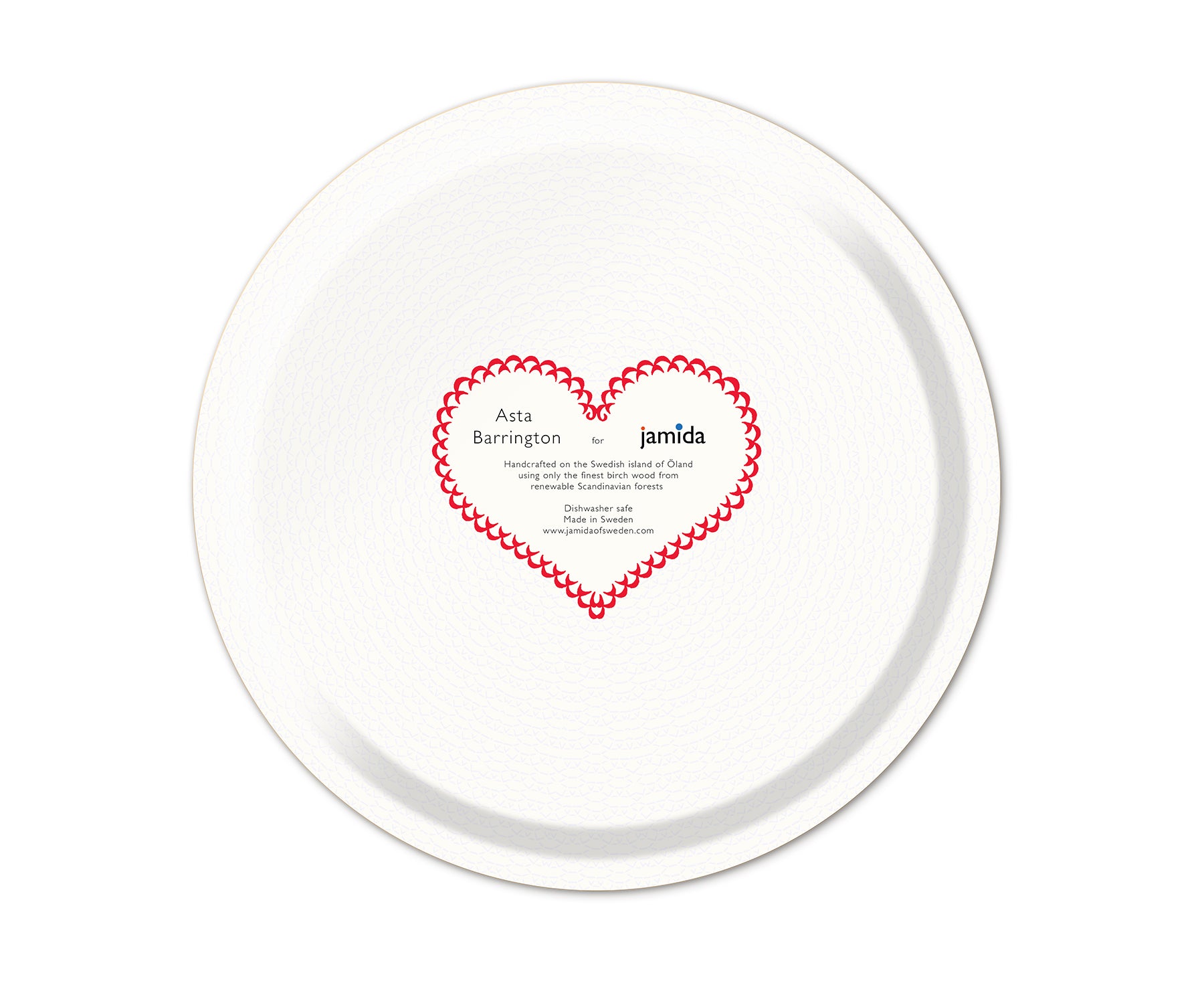 Round Word Tray - Apéritif - by Jamida
