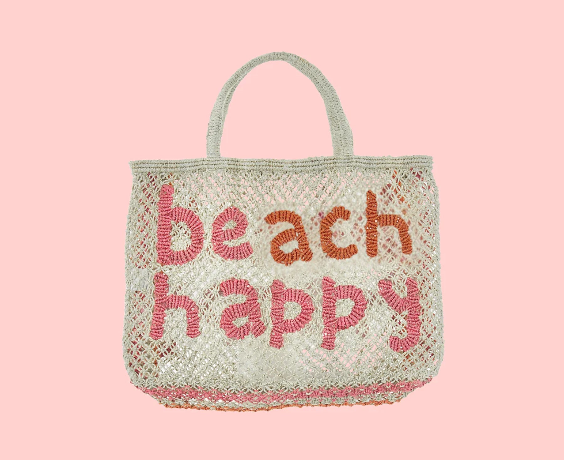 Jute Word Bag - Beach Happy - by The Jacksons