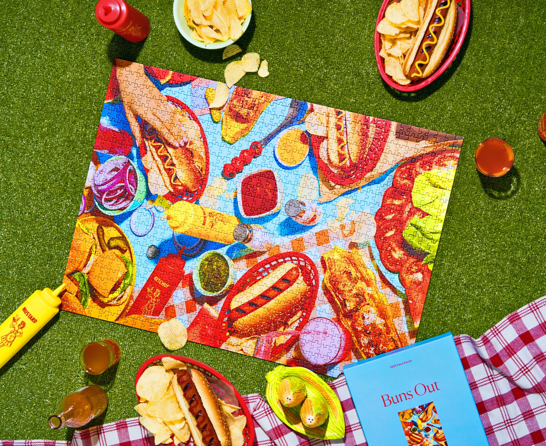 1000-Piece Puzzle - Buns Out - by Piecework