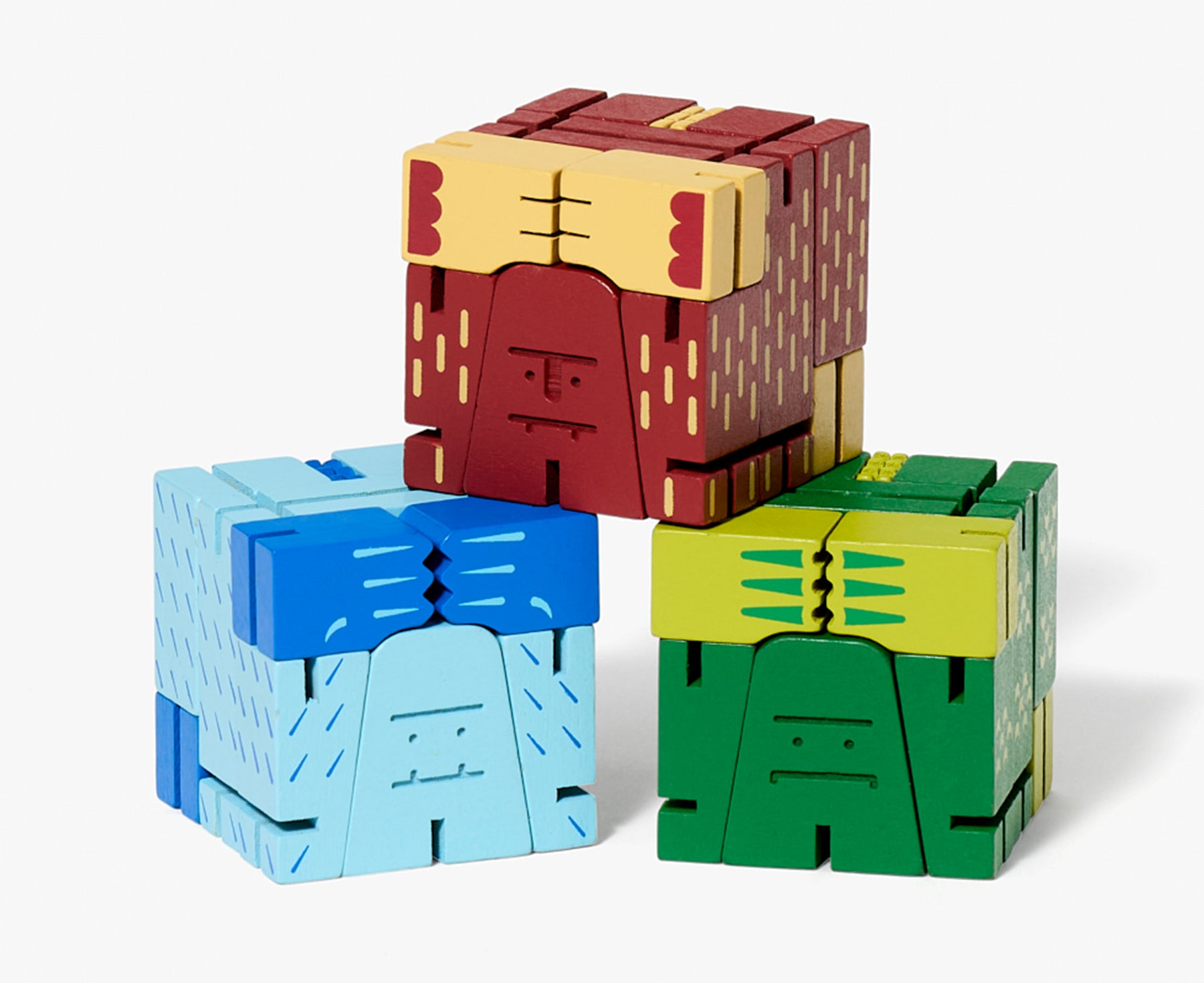Cubebot Cryptoid Robot Toys by Areaware