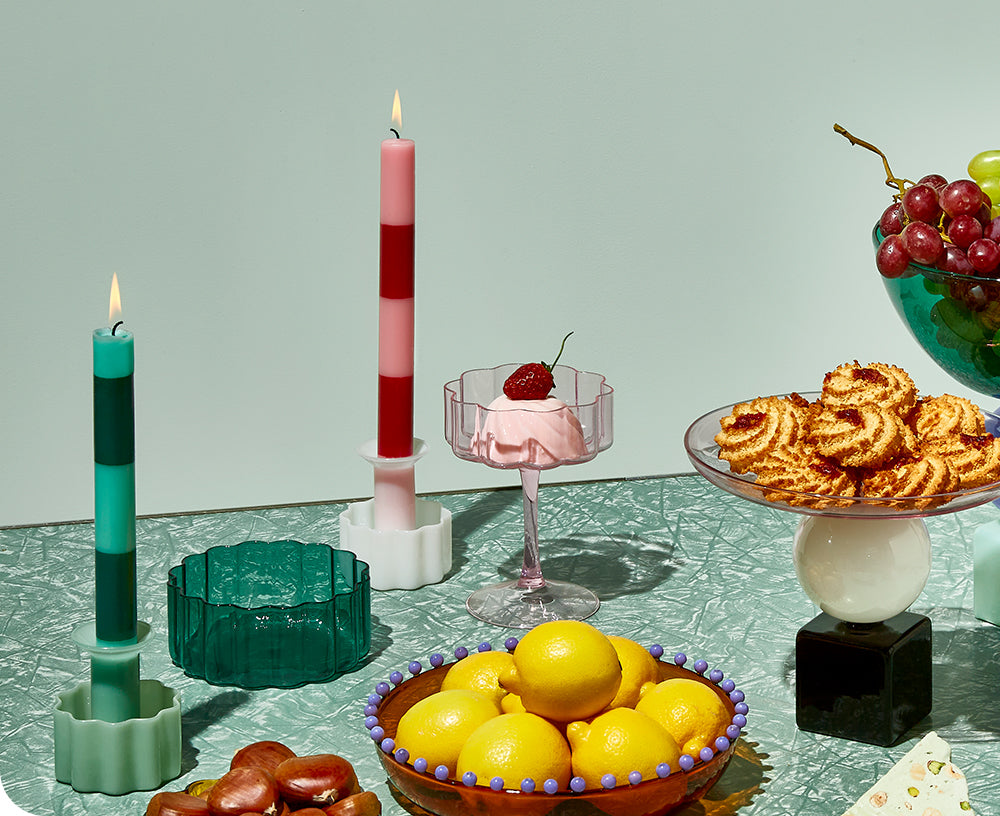 Wave Coupe Set in Pink by Fazeek