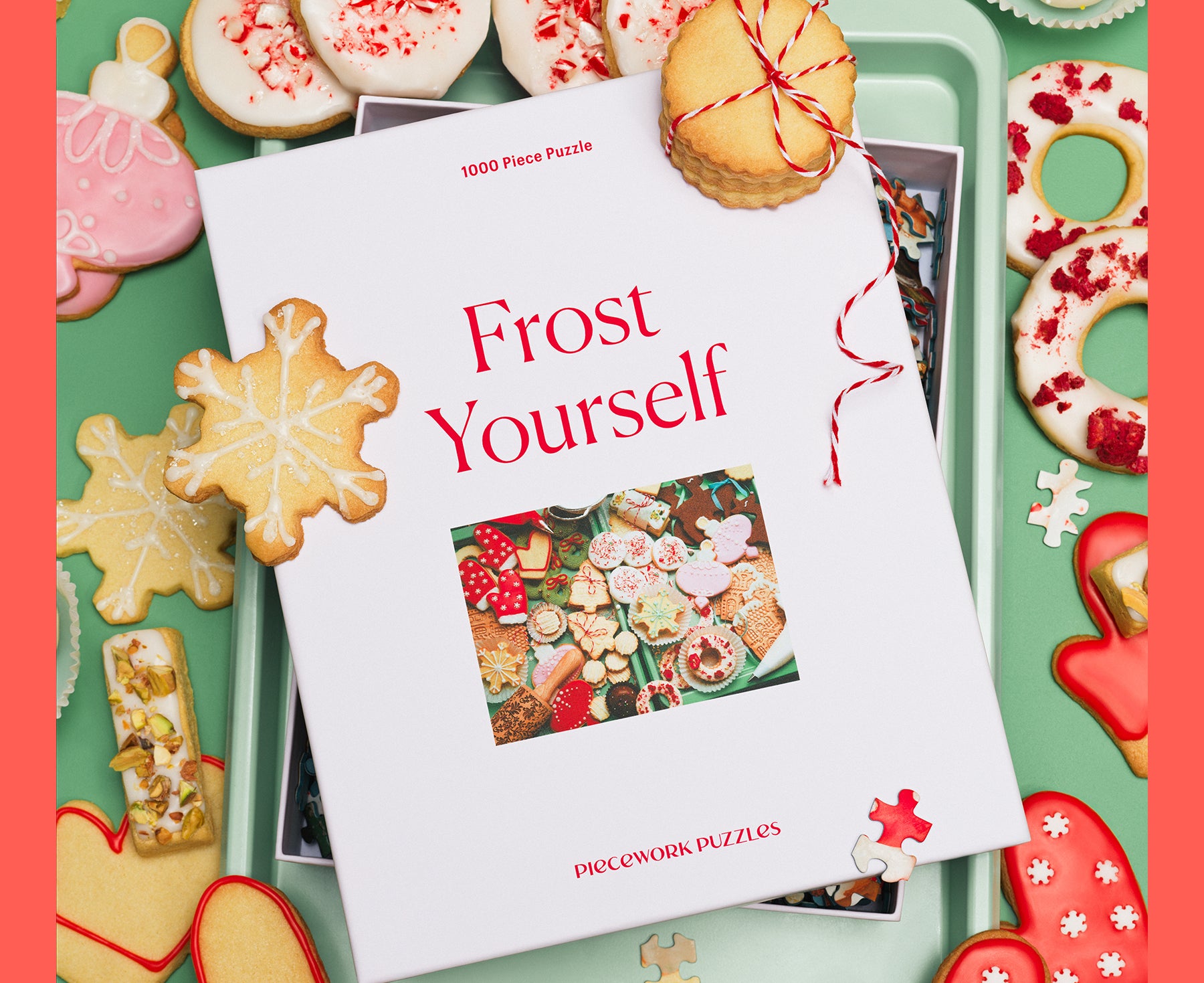 1000-Piece Puzzle - Frost Yourself - by Piecework