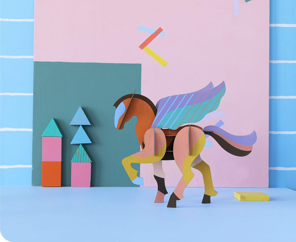 Pegasus Sculpture by Studio Roof