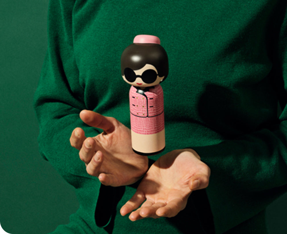 Jackie Kokeshi Doll by Sketch.inc for Lucie Kaas