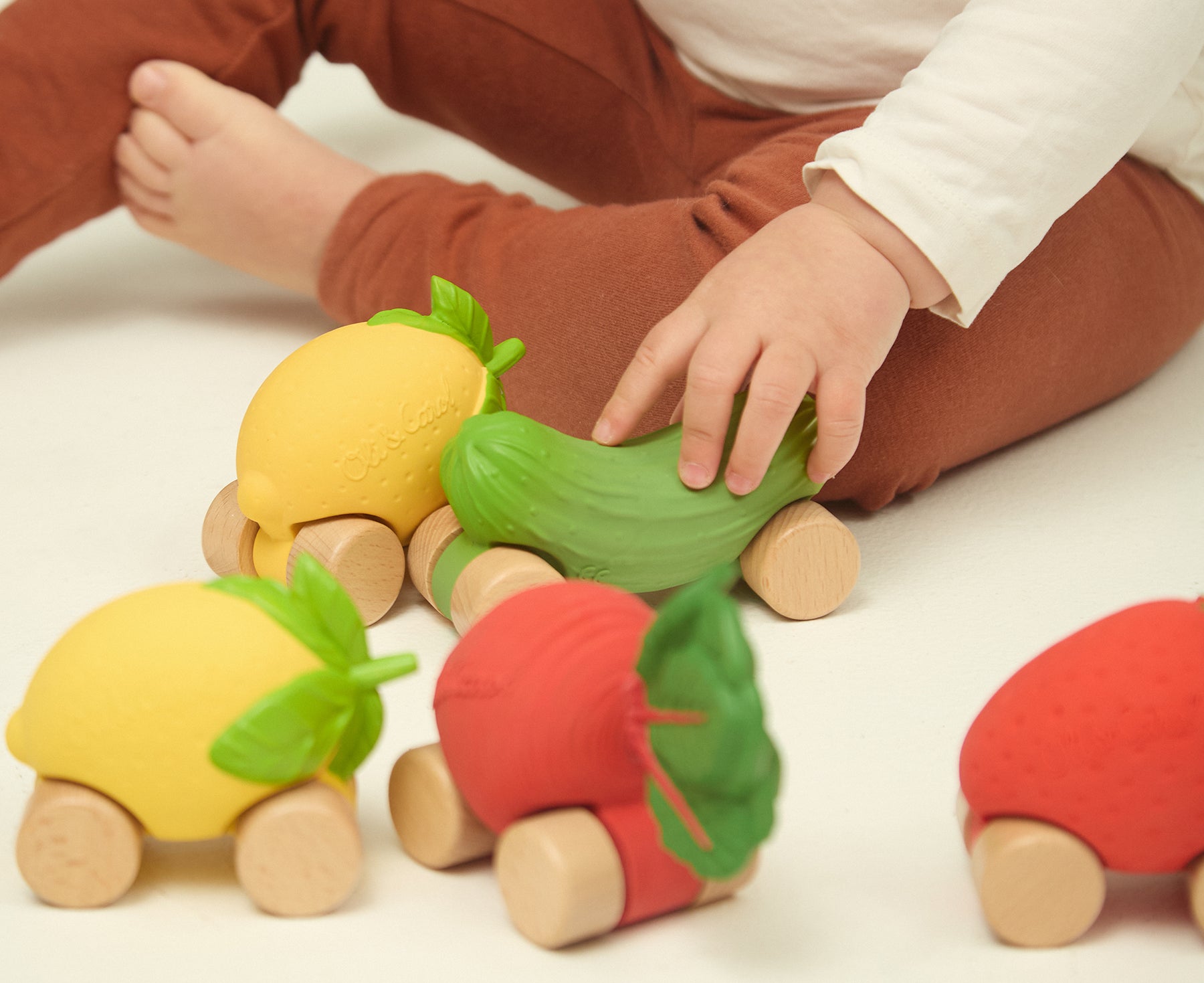 Car Baby Toy - Lemon - by Oli & Carol