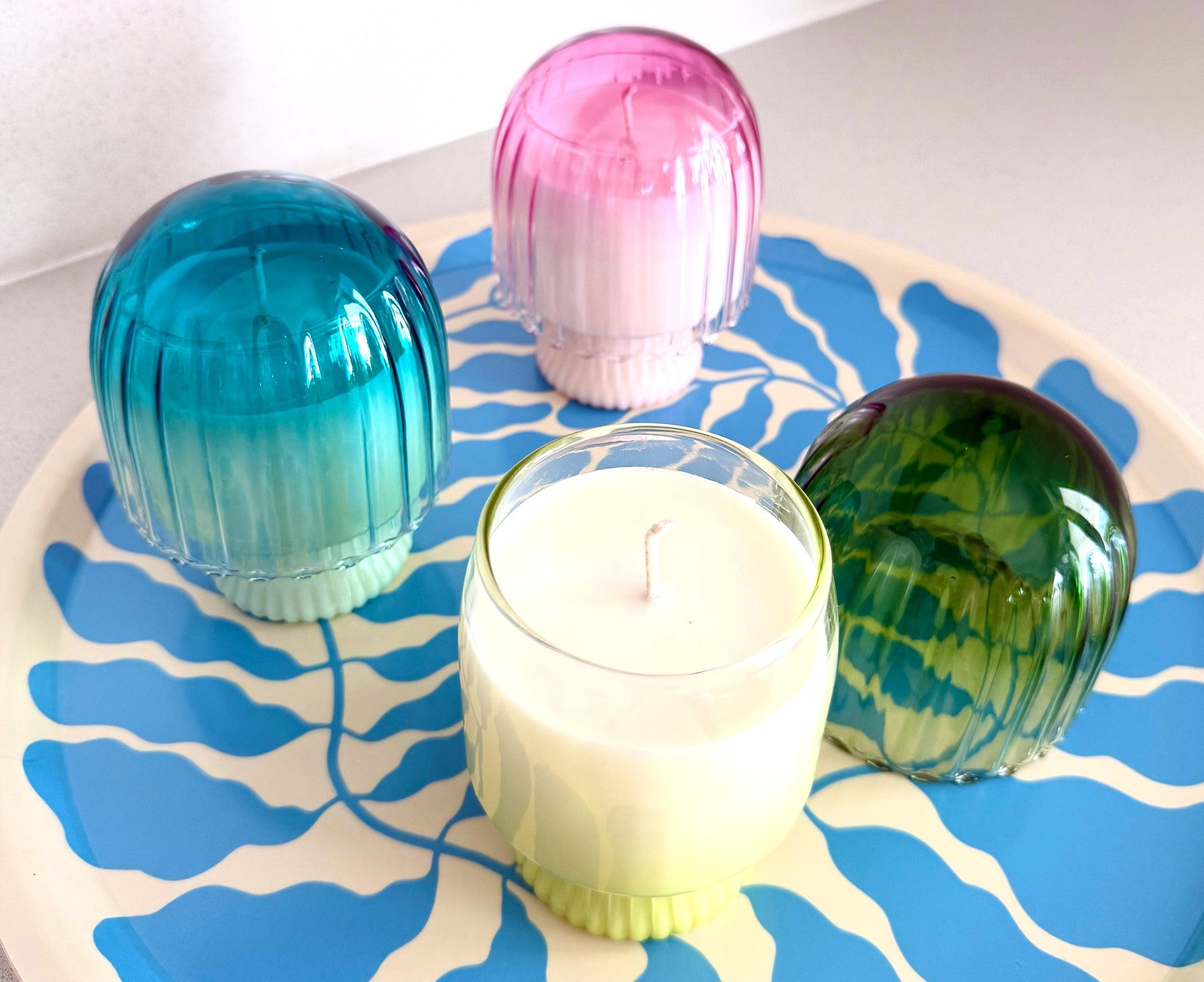 Iceland Moss Mushroom Cloche Candle by KalaStyle