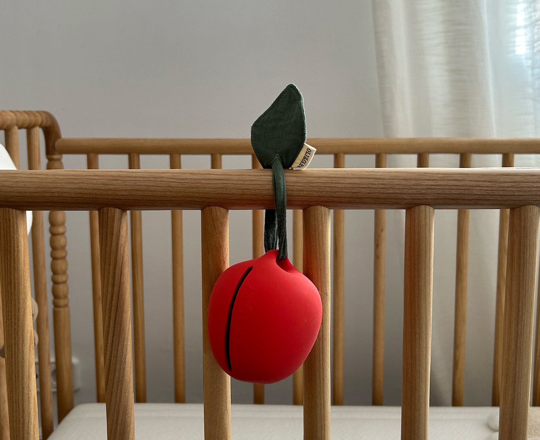 Apple Chewable Pacifier Case by Oli & Carol