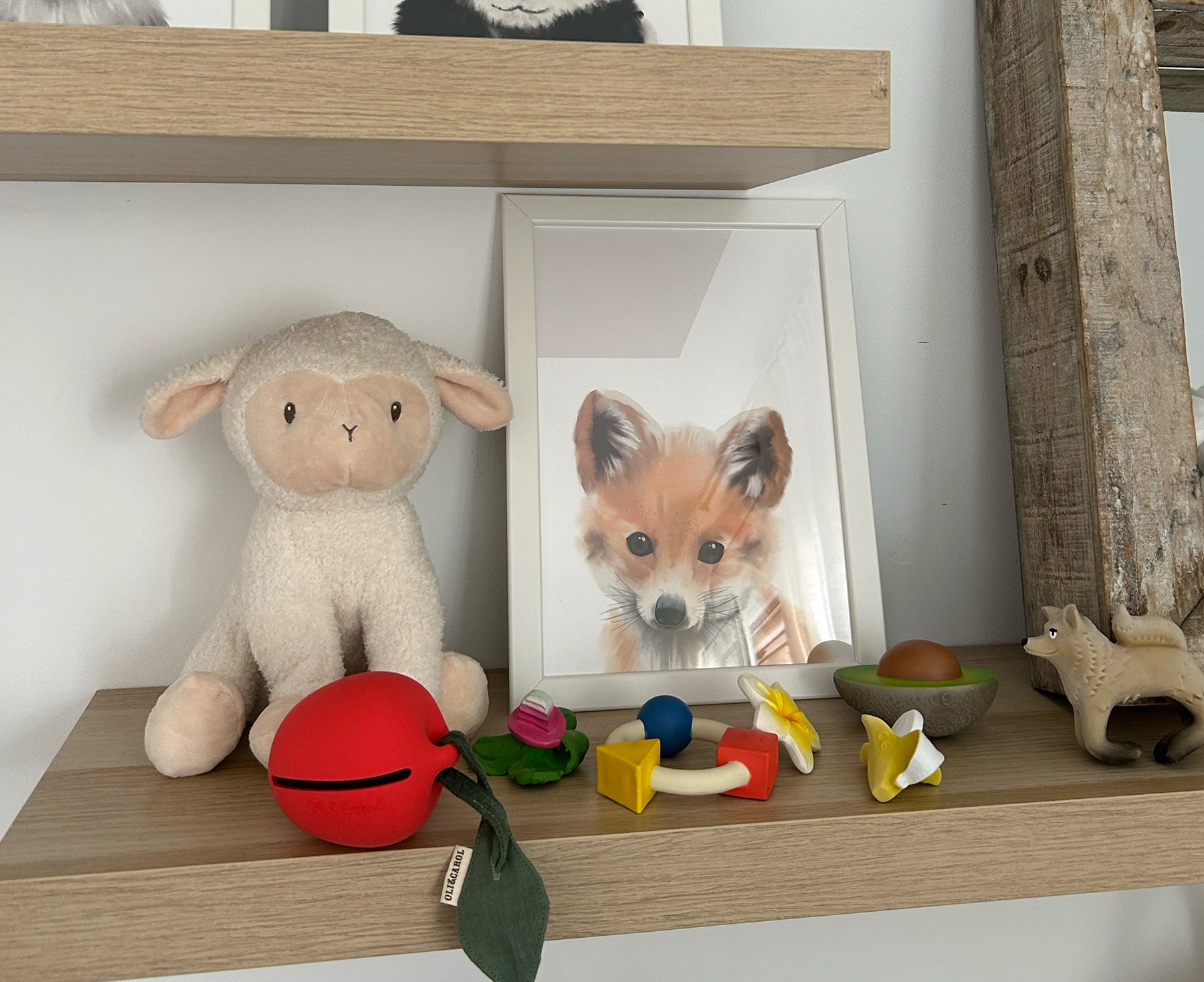 Apple Chewable Pacifier Case by Oli & Carol