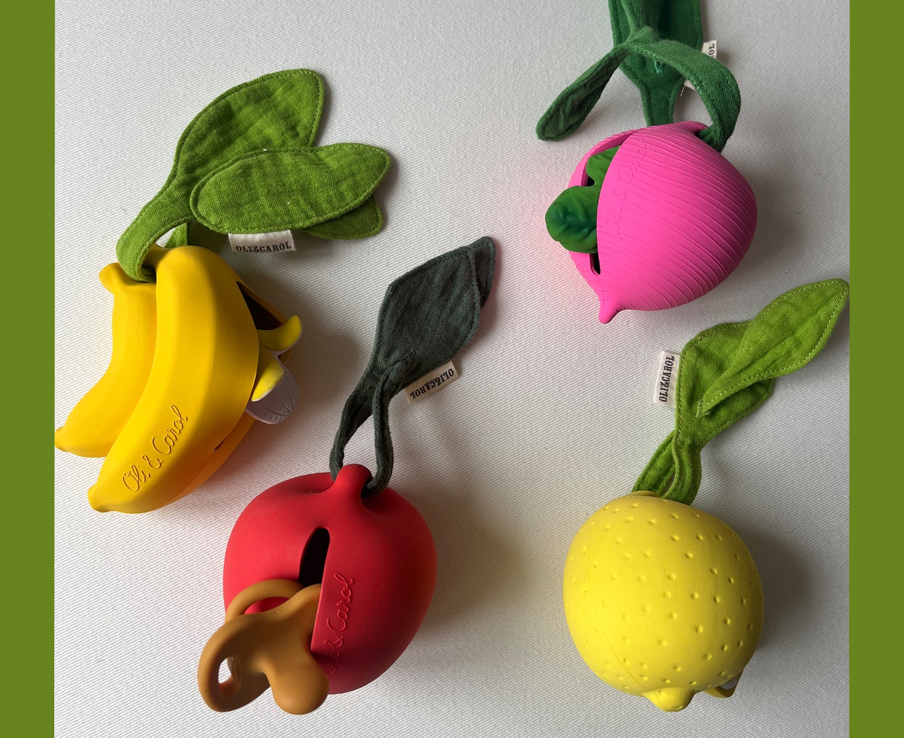 Chewable Pacifier Cases by Oli & Carol