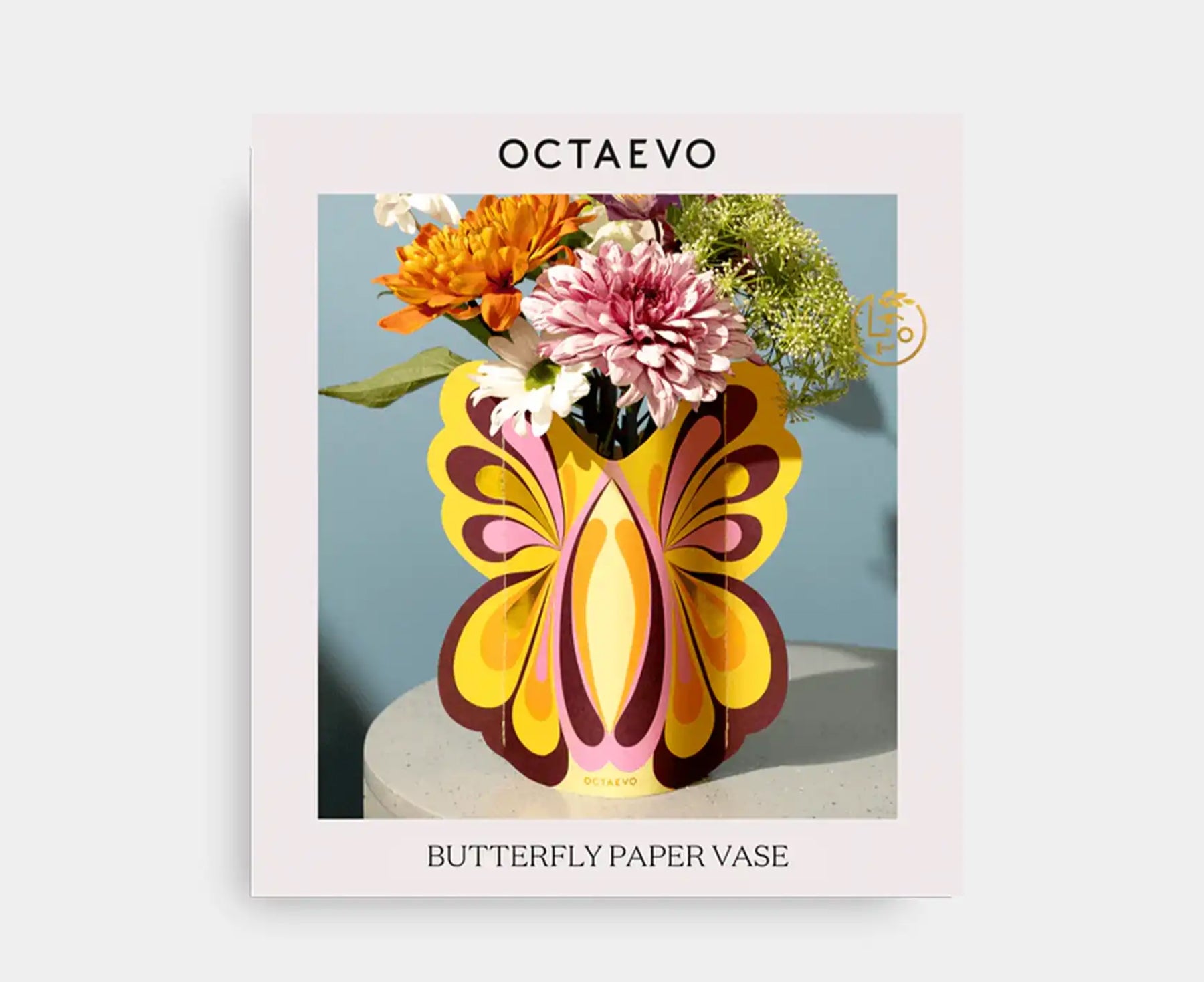 Paper Vase - Small Butterfly - by Octaevo