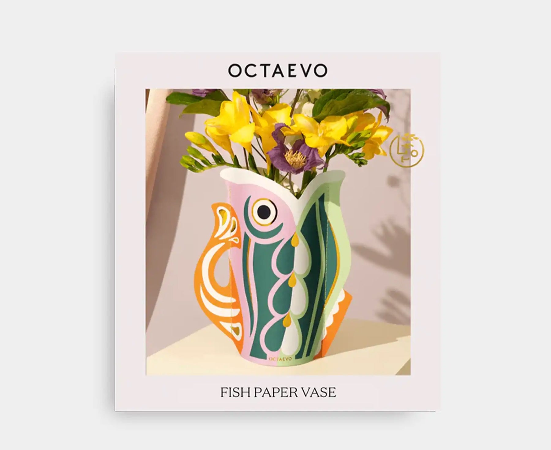 Paper Vase - Small Fish - by Octaevo