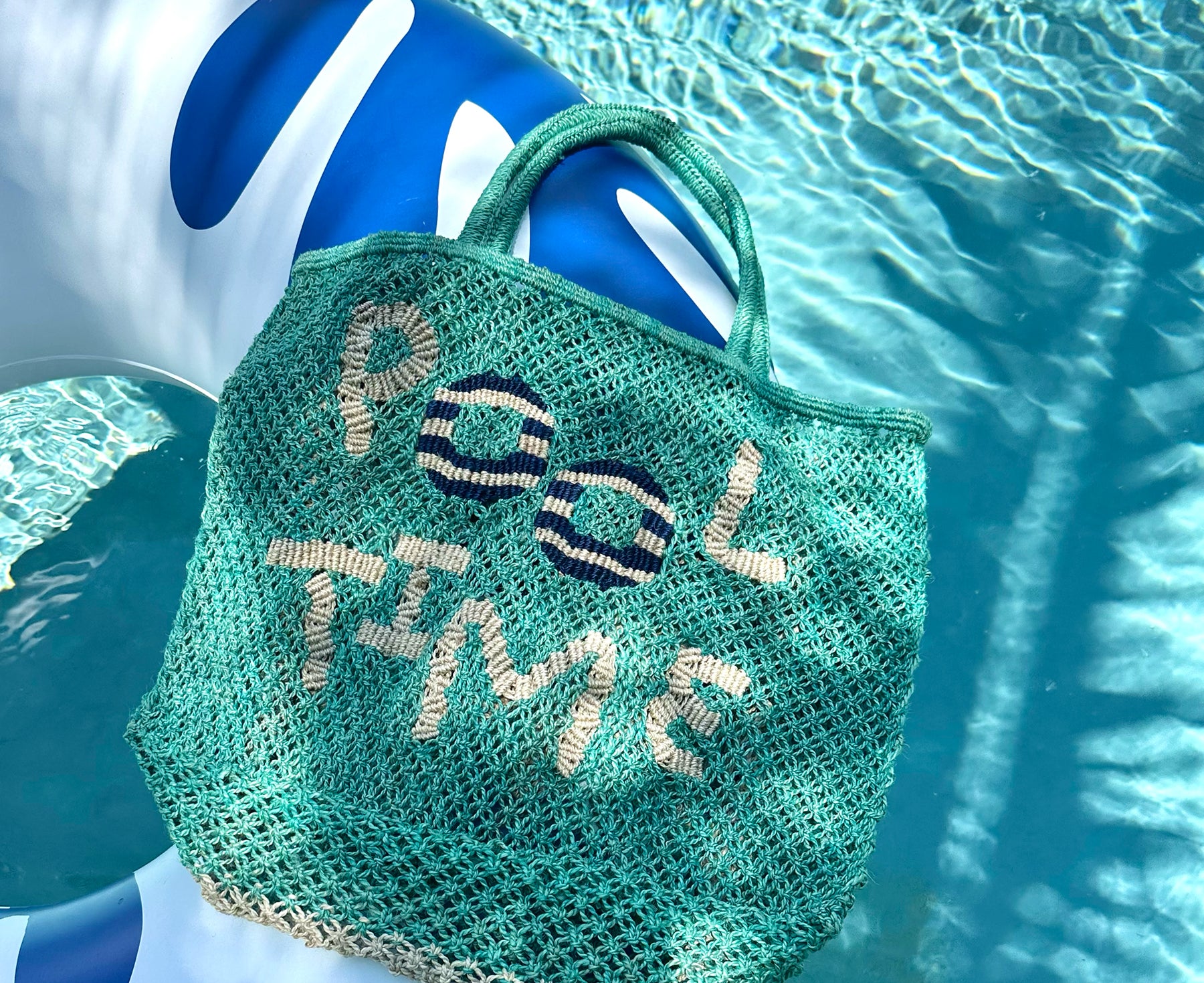 Jute Word Bag - Pool Time - by The Jacksons