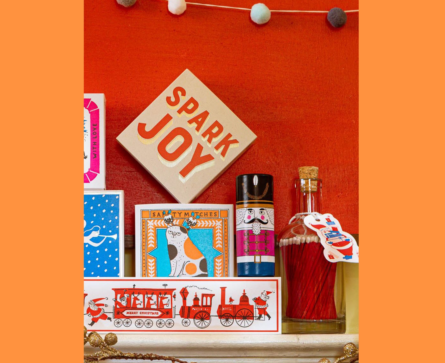 Square Matches - Spark Joy - by Archivist Gallery