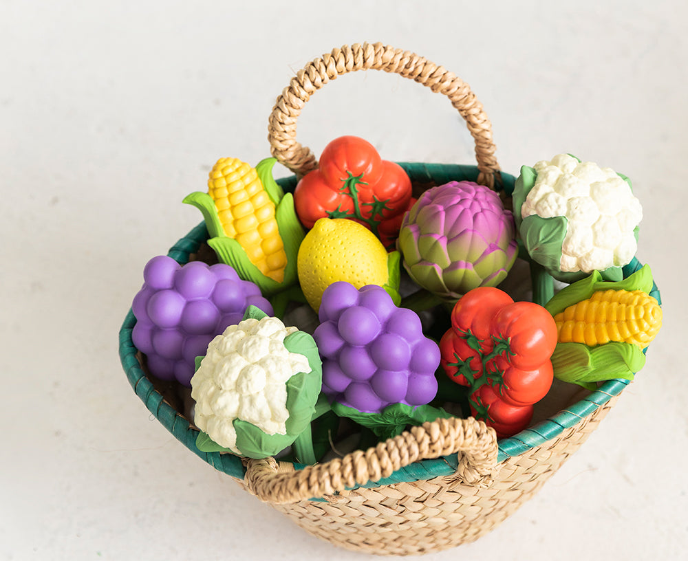 Grapes Chewable Rattle by Oli & Carol