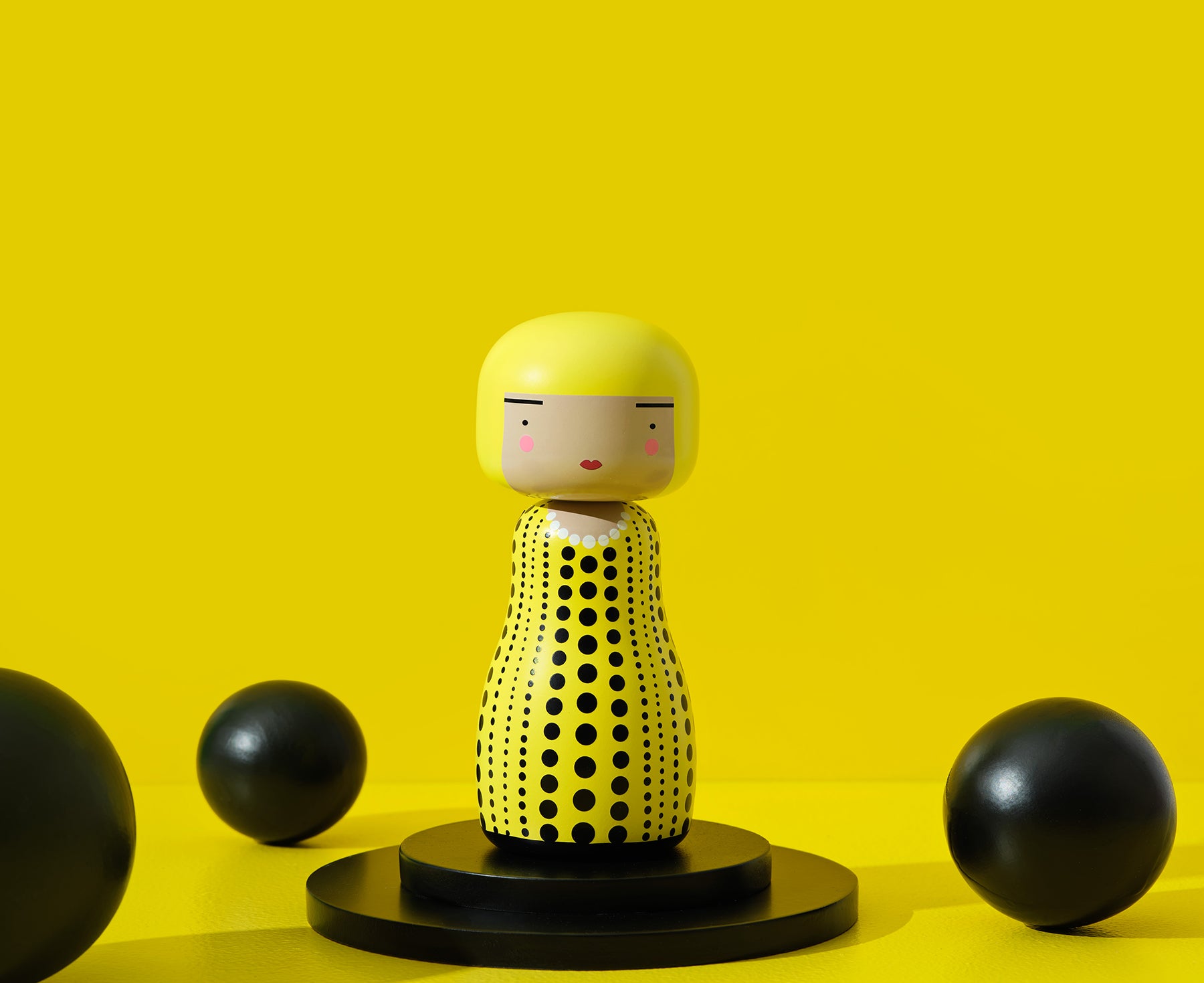 Dot Limited Edition Kokeshi Doll by Sketch.inc for Lucie Kaas