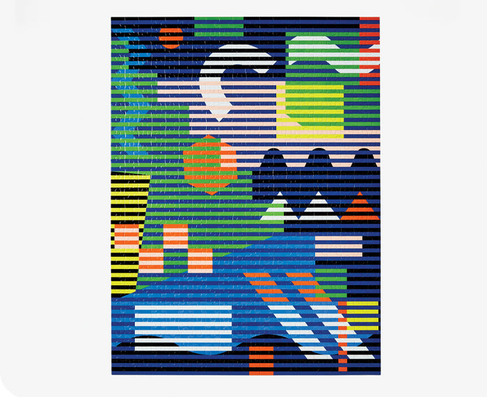 Pattern Puzzle - Lenticular - by Areaware