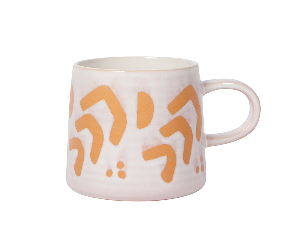 Imprint Ceramic Mug in Echo by Danica Studio