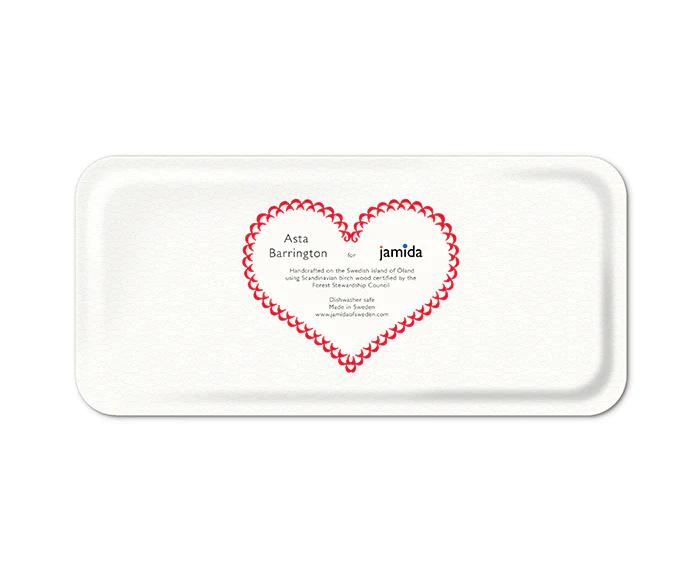 Word Rectangular Tray - Hooray - by Jamida