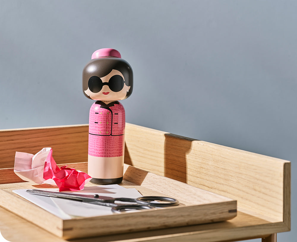 Jackie Kokeshi Doll by Sketch.inc for Lucie Kaas
