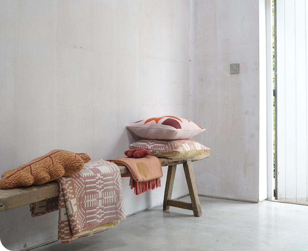 Here Comes the Sun Throw by Donna Wilson