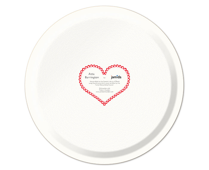 Word Round Tray - Love - by Jamida