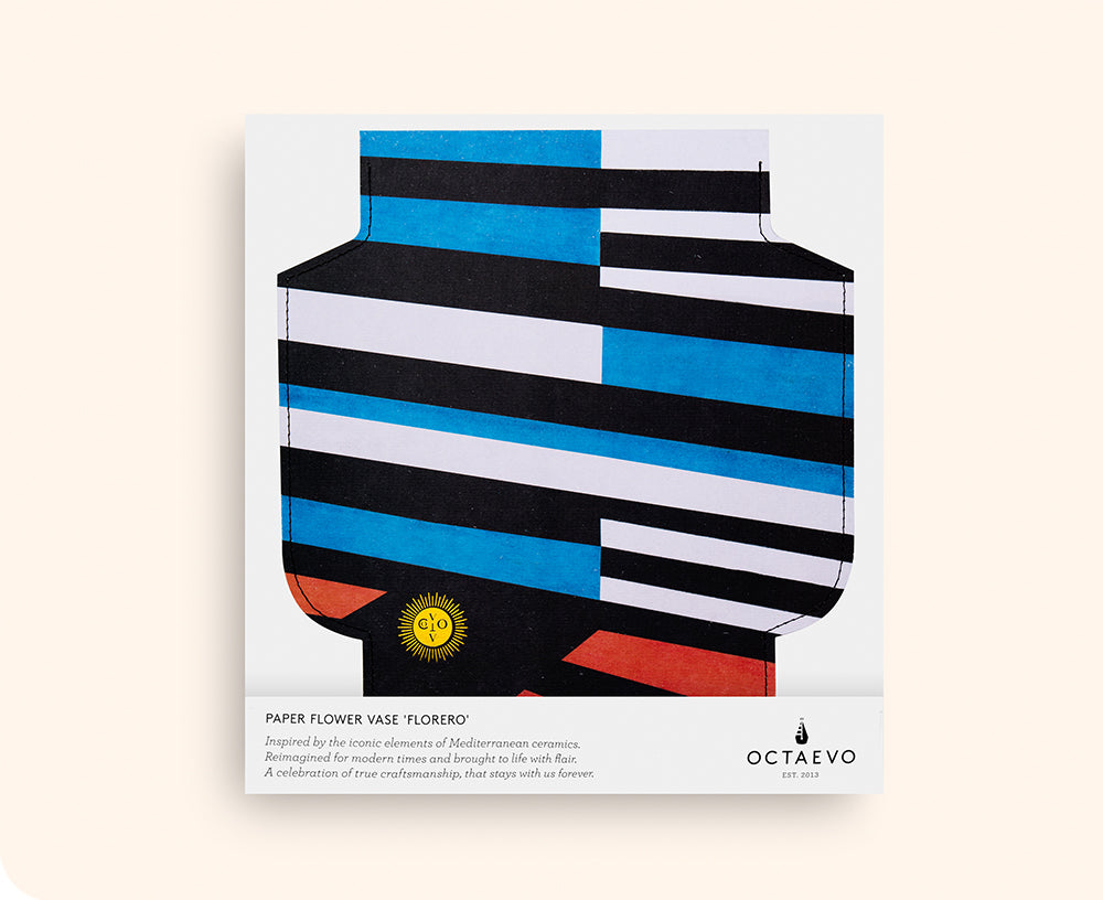 Paper Vase - Large Palma - by Octaevo