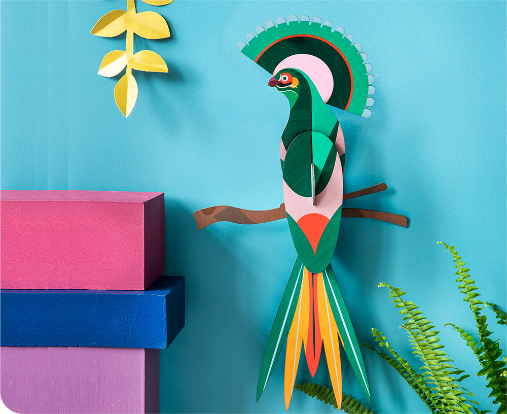 Paradise Bird Wall Sculpture - Gili - by Studio Roof