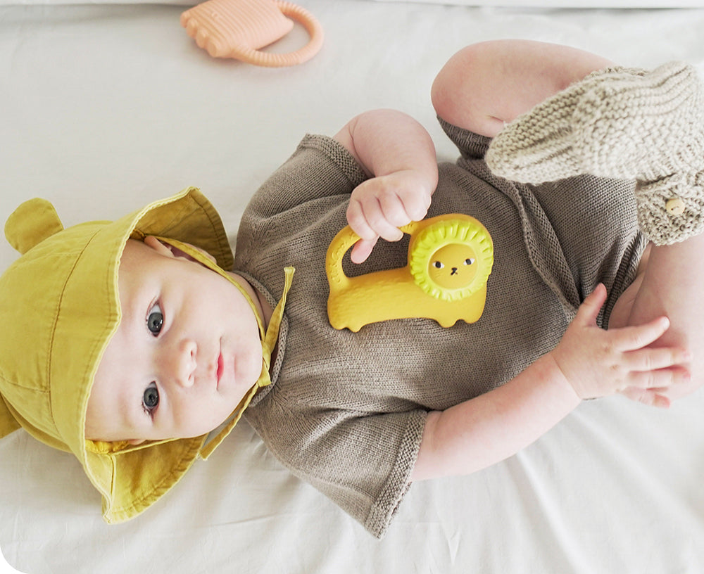 Richie the Lion Chewable Toy by Donna Wilson X Oli & Carol