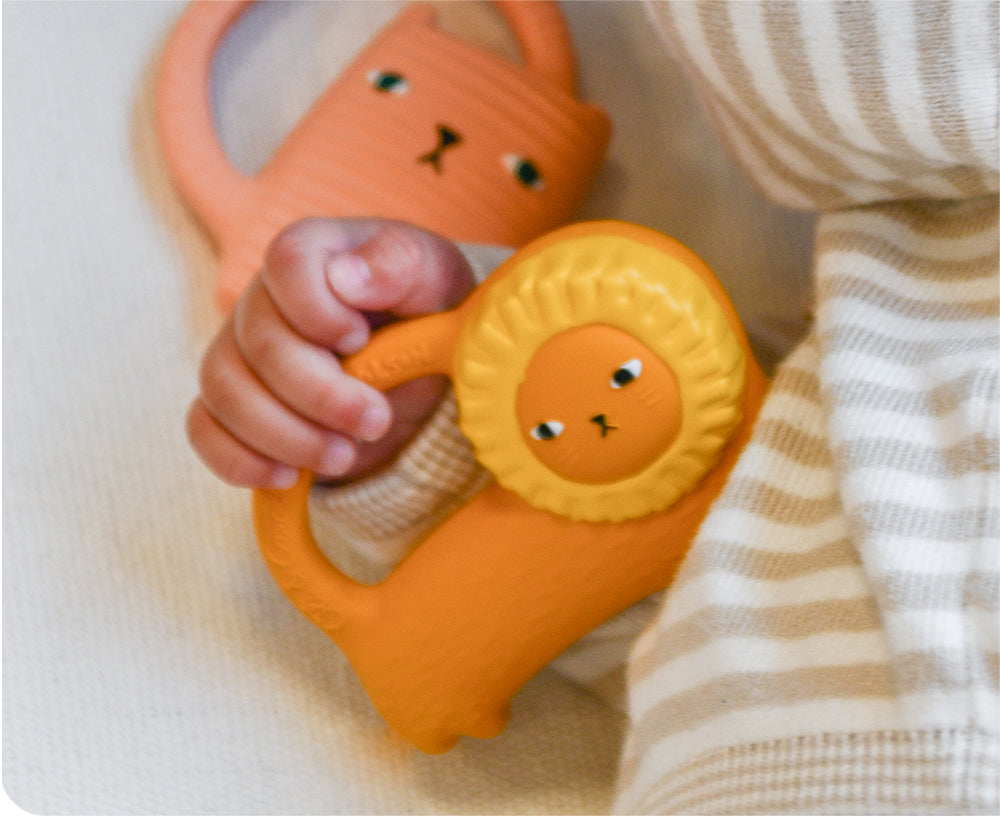 Richie the Lion Chewable Toy by Donna Wilson X Oli & Carol