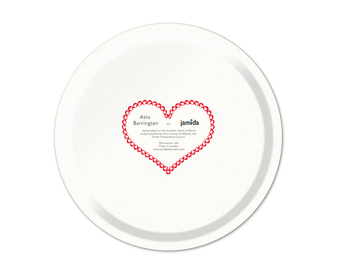 Word Round Tray - Party - by Jamida