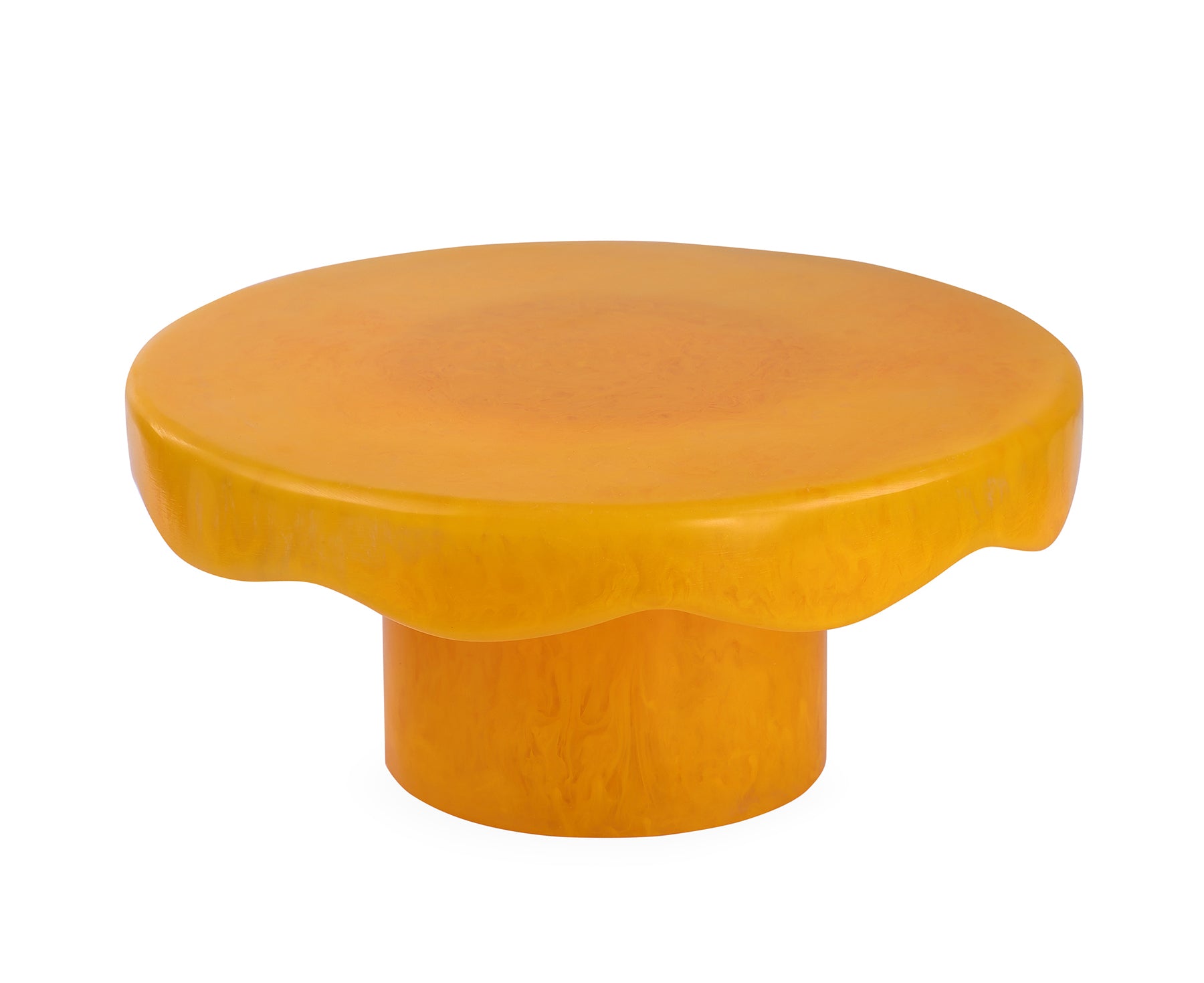 Resin Cakestand in Yellow by Casa Amarosa