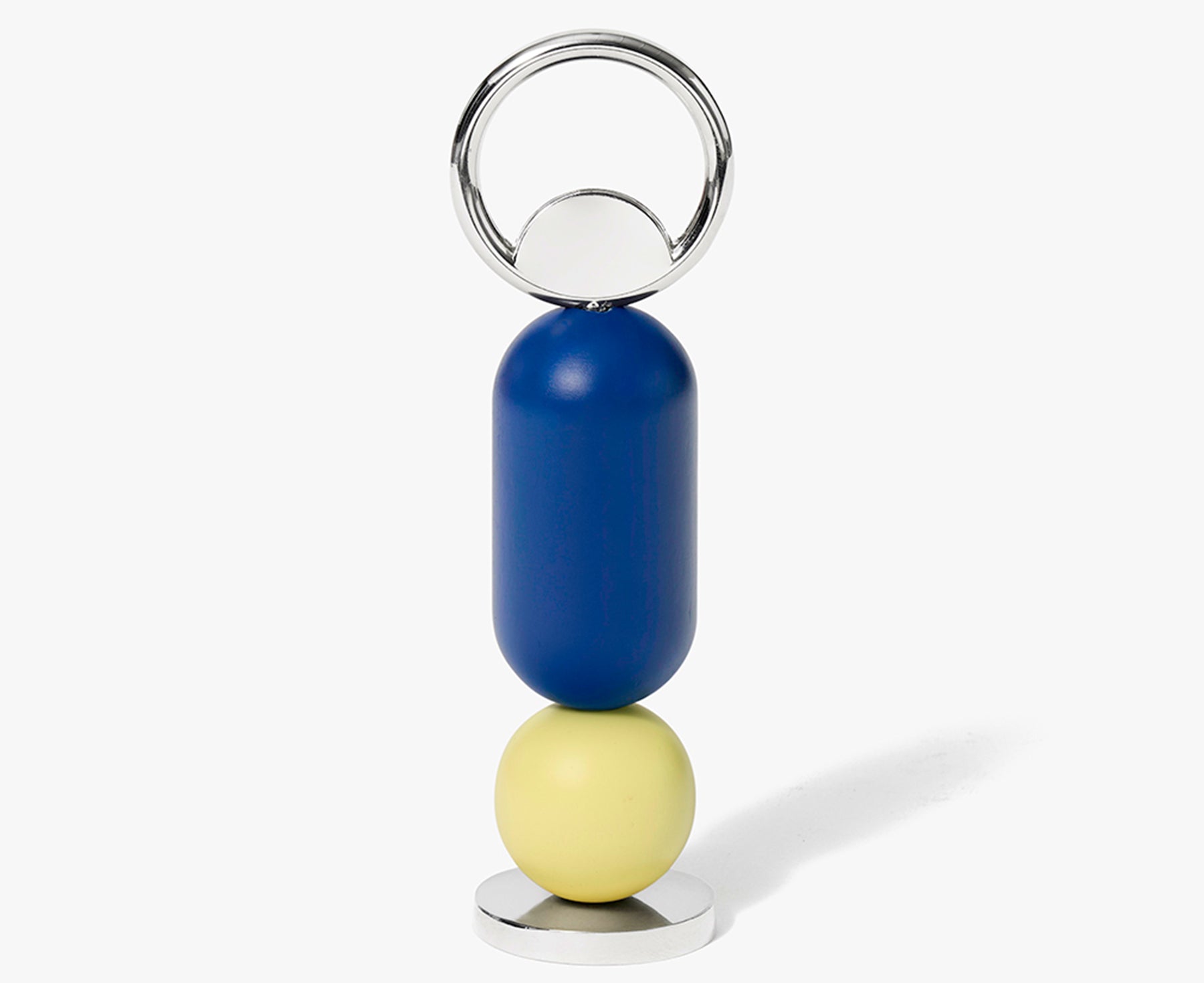 Abaco Bottle Opener in Blue and Yellow by Areaware