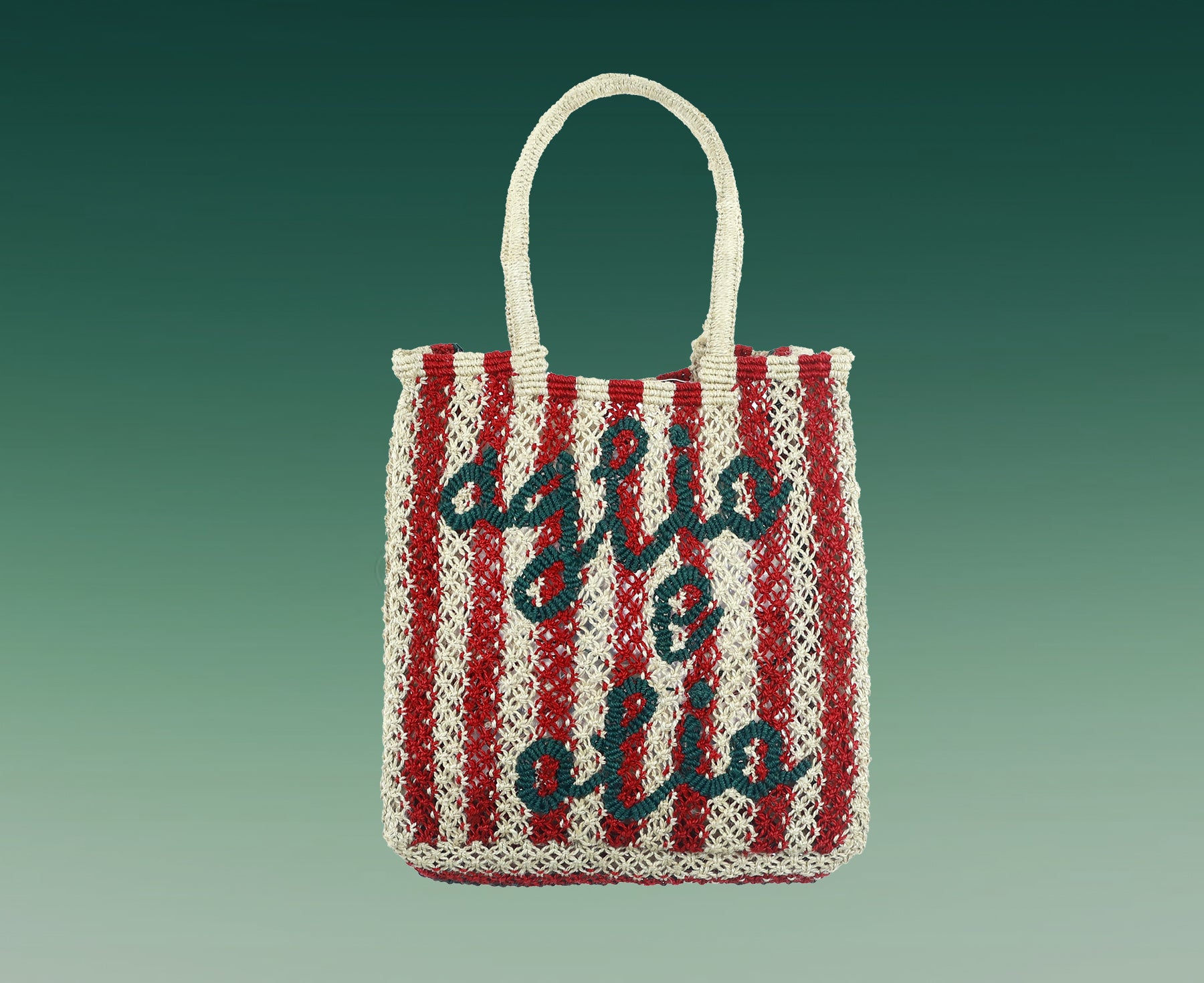 Jute Word Bag - Aglio y Olio - by The Jacksons