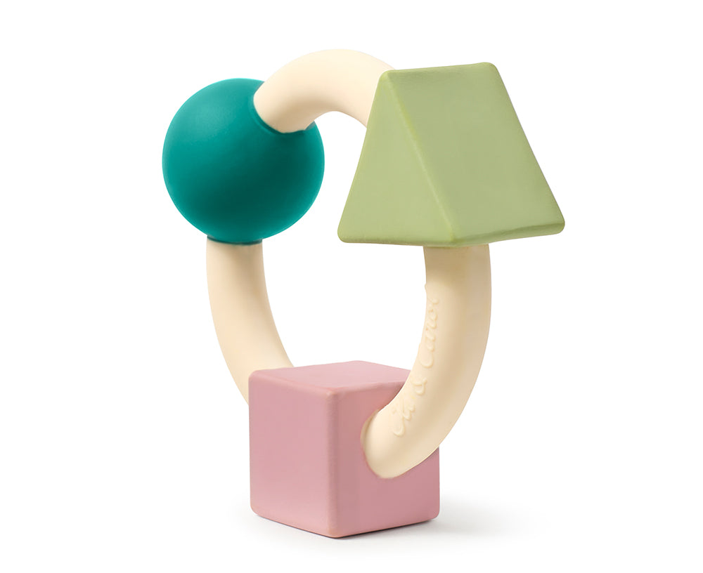 Bauhaus Chewable Toy in Pastel Colors by Oli &amp; Carol