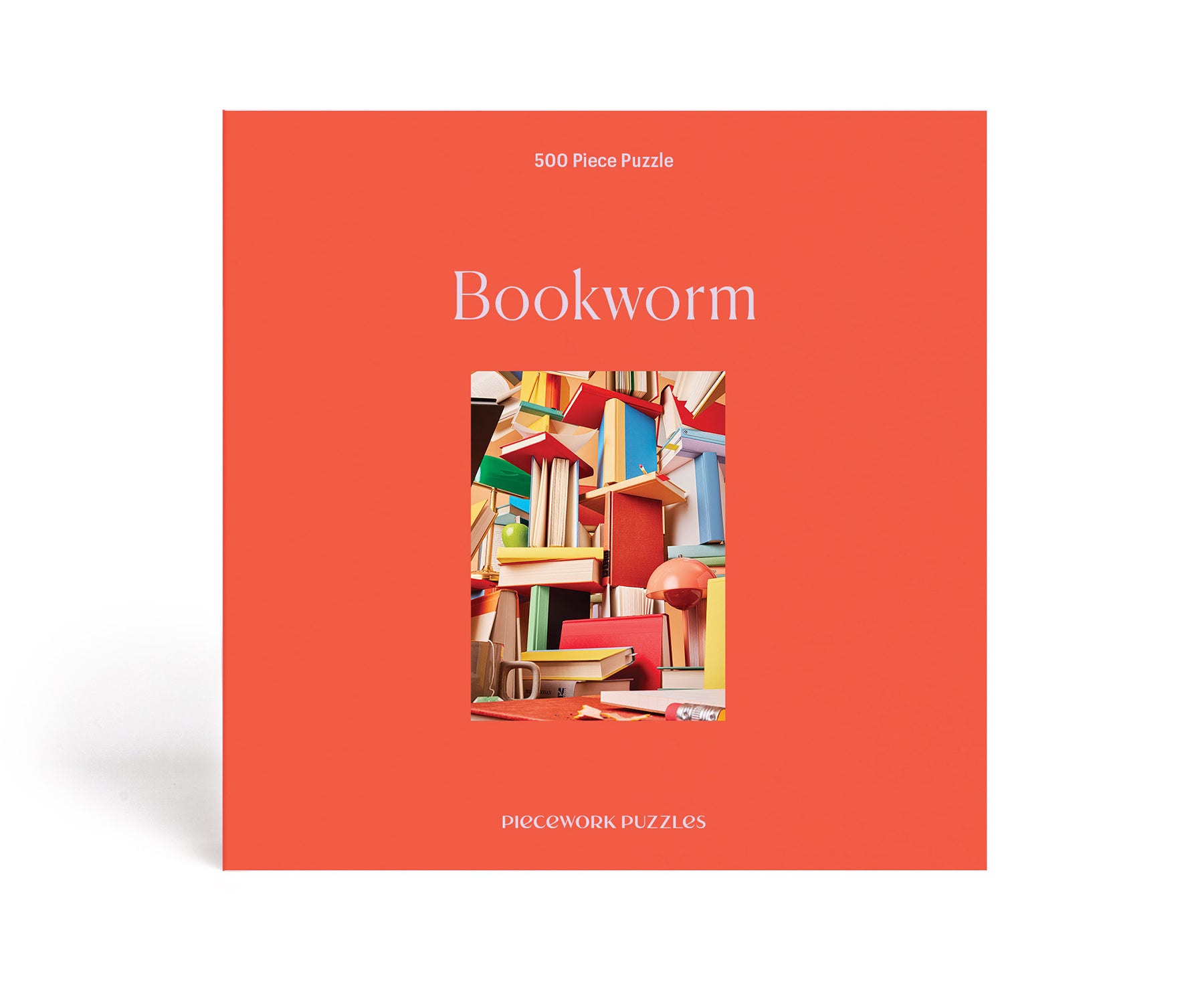 500-Piece Puzzle - Bookworm - by Piecework