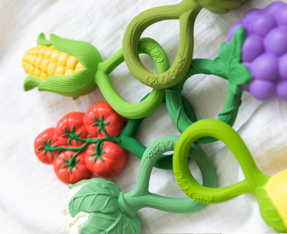 Corn Chewable Rattle by Oli &amp; Carol