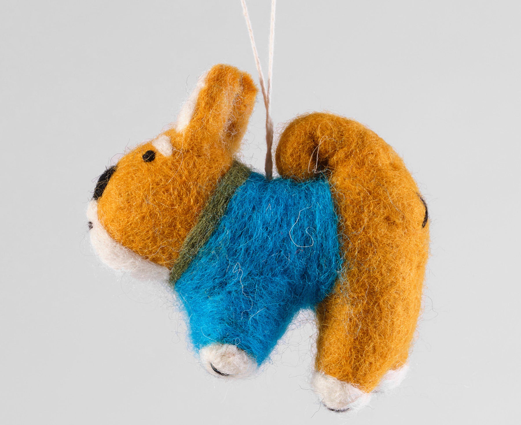 Hanging Felt Ornament - Shishi - by Wrap