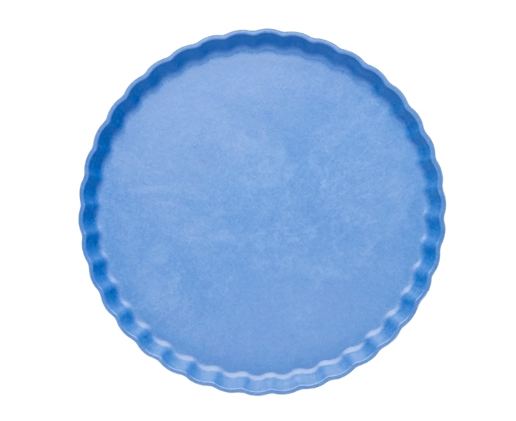 Blue Scalloped Disposable Dinner Plate Set by Sophistiplate