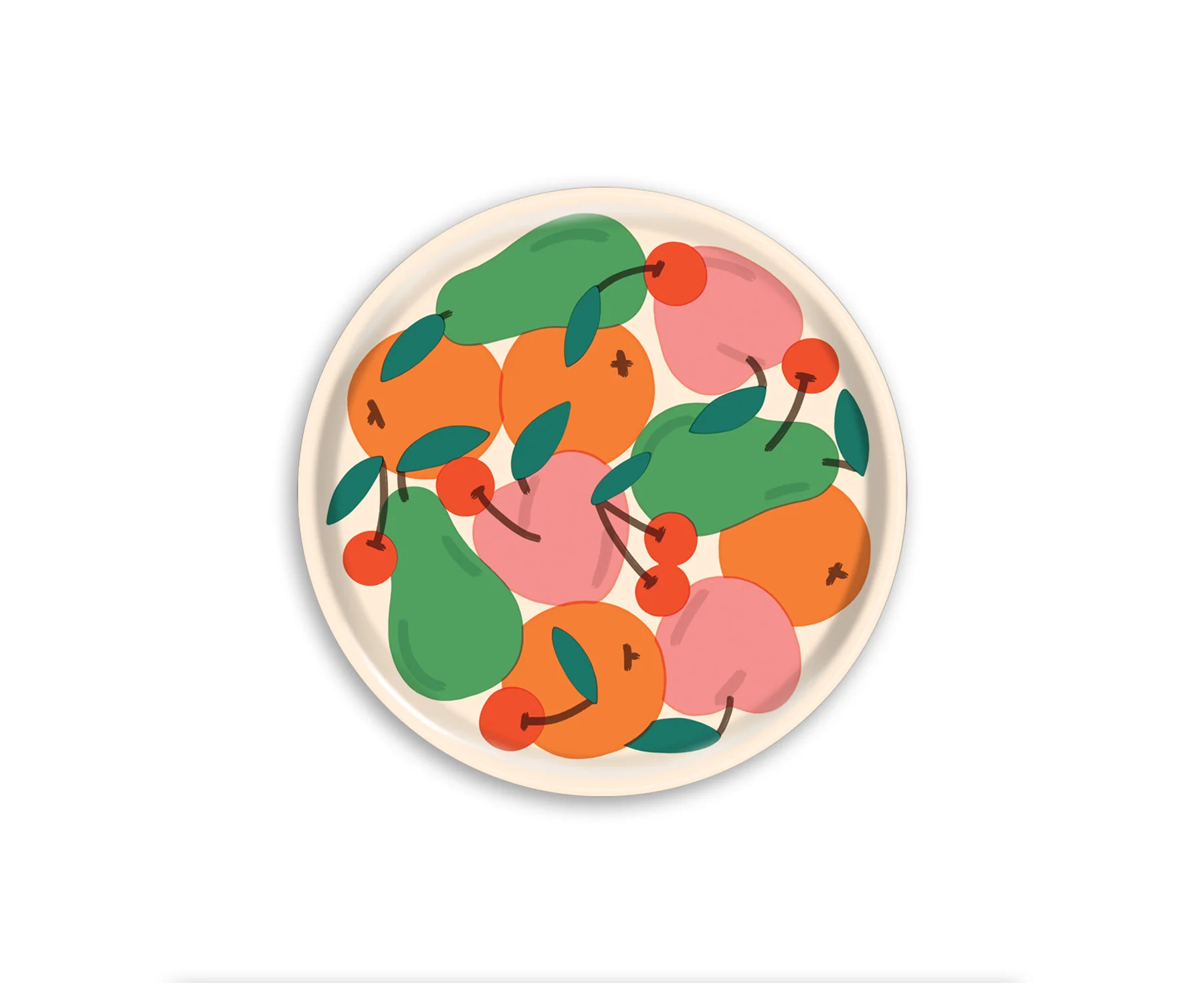 Small round Fruit tray by Wrap