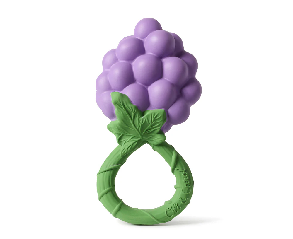 Grapes Chewable Rattle by Oli & Carol
