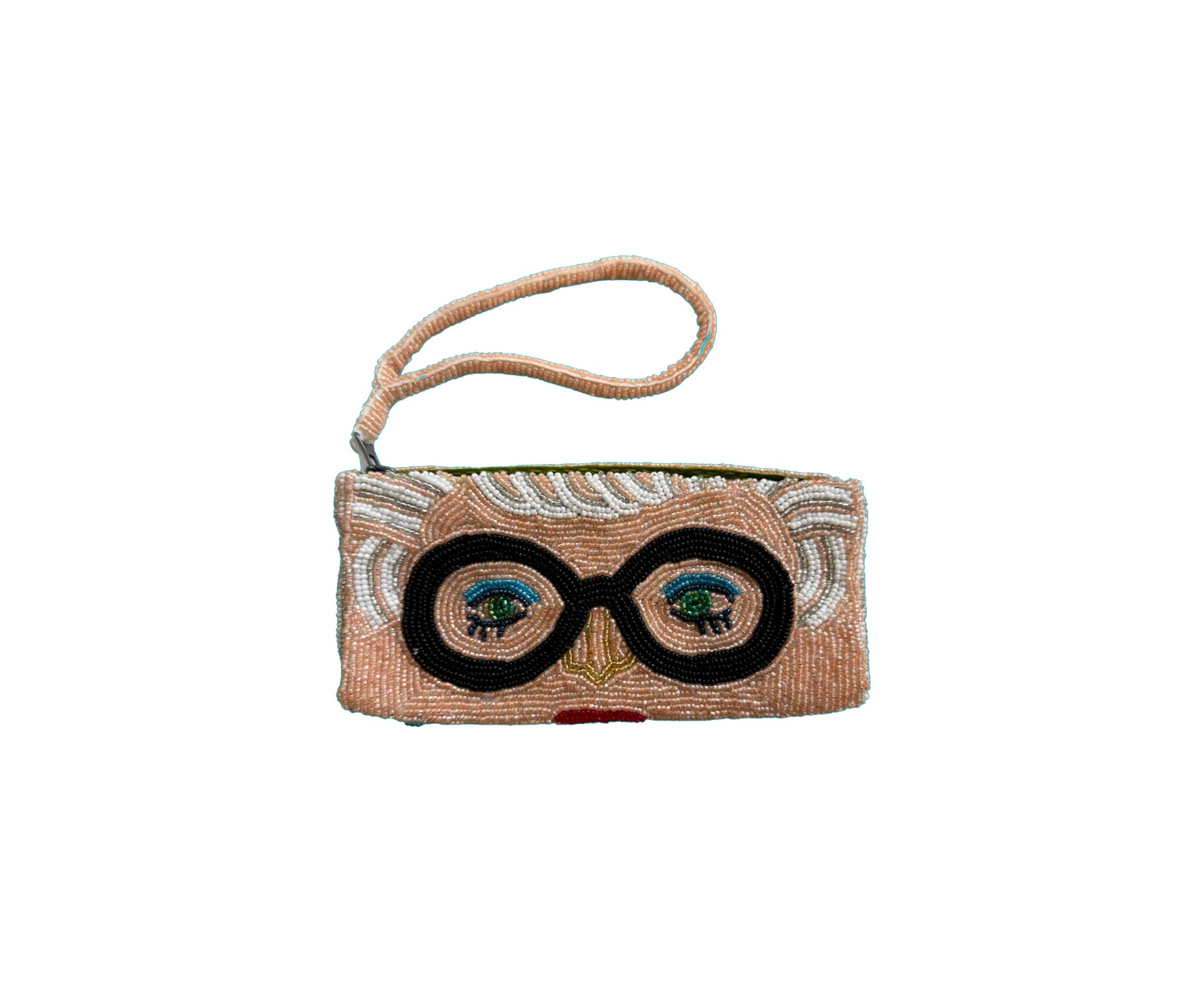 Iris Lunette Beaded Pouch by The Jacksons
