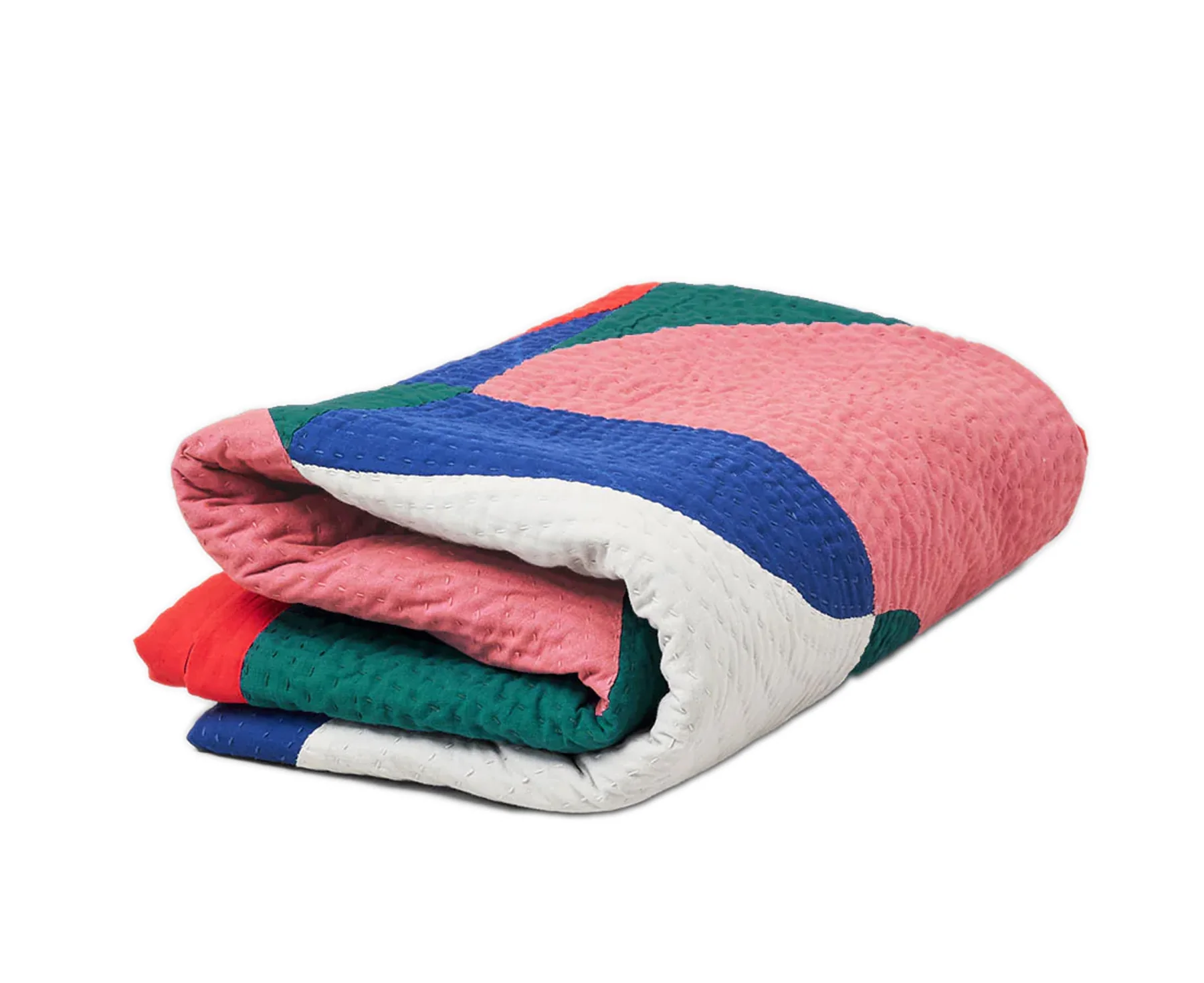 Kaleidoscope Handmade Cotton Quilt by Wrap