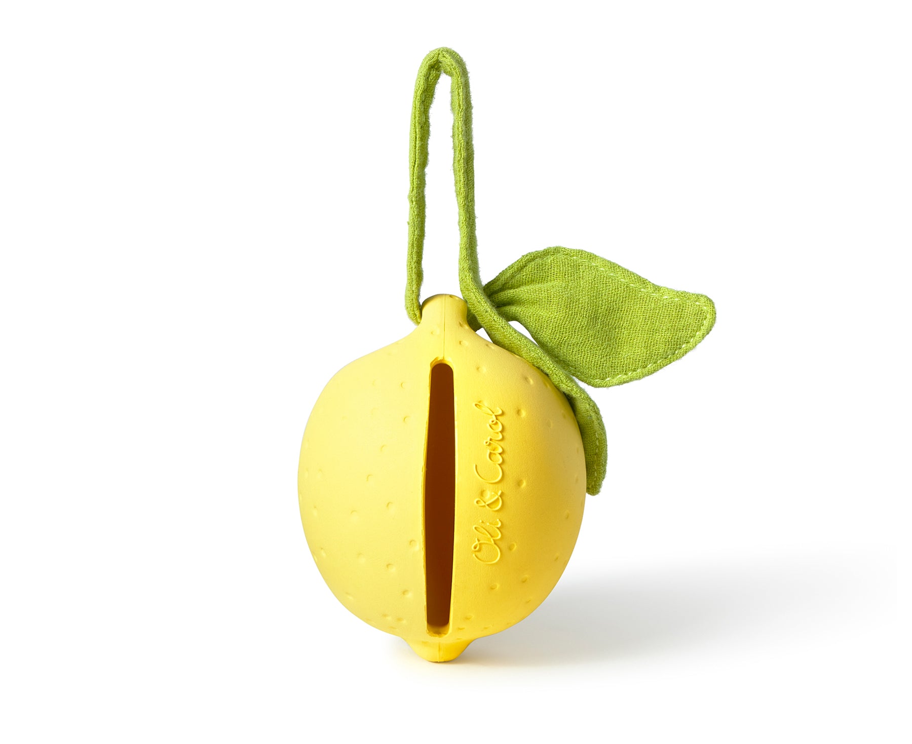 Chewable Pacifier Case - Lemon - by Oli &amp; Carol
