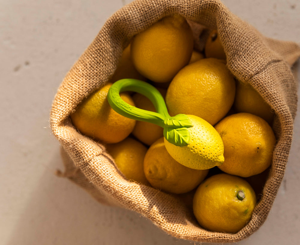 Lemon Chewable Rattle by Oli &amp; Carol
