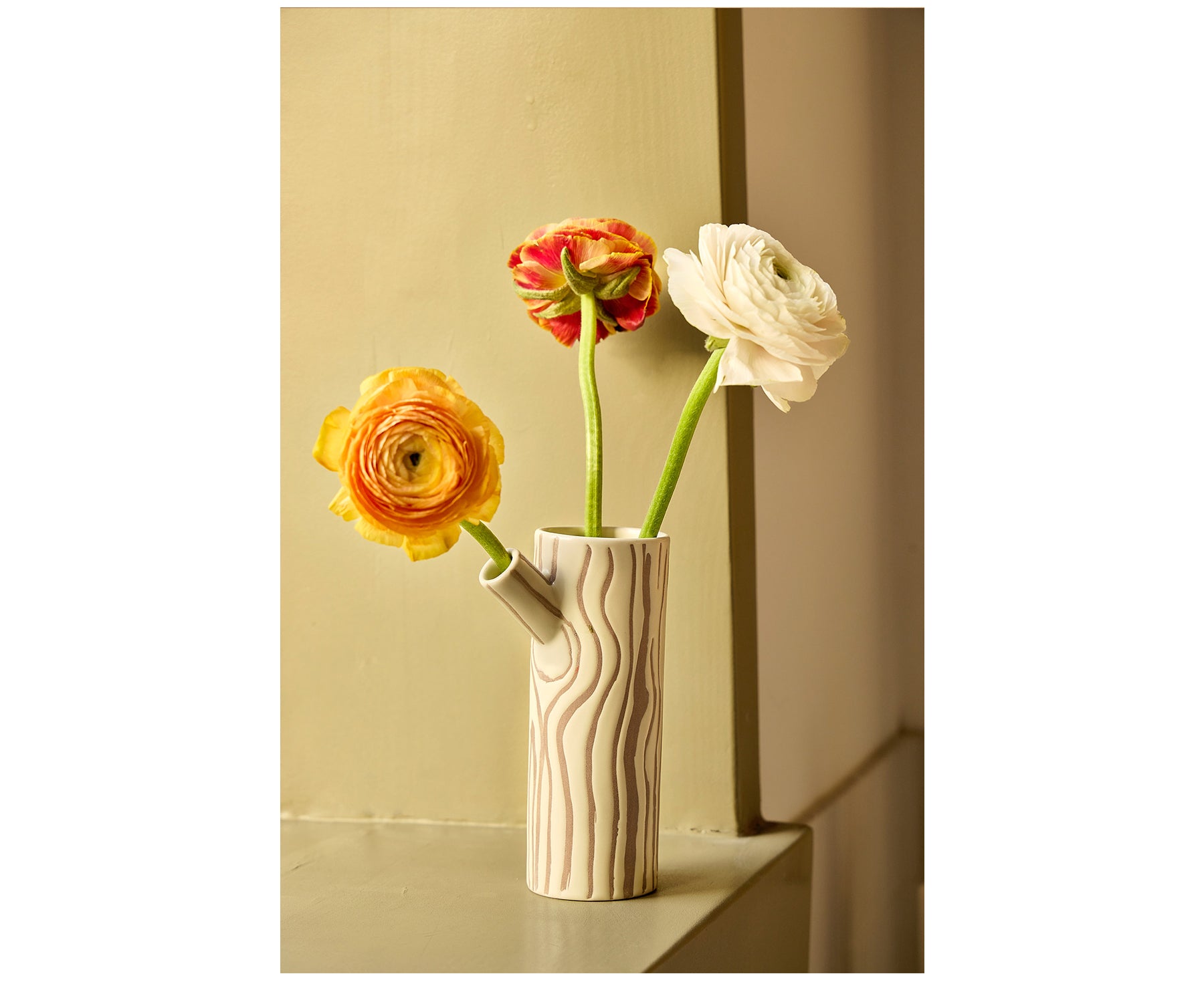 Log Ceramic Jug by Donna Wilson