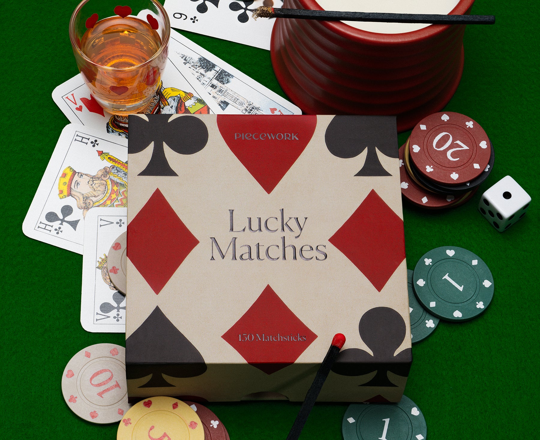 Square Matches - Lucky - by Piecework
