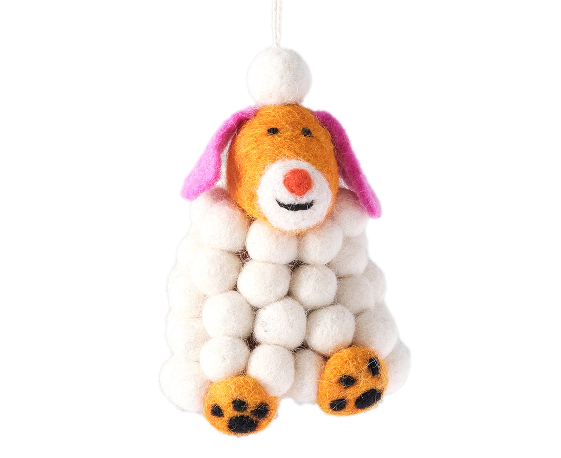 Hanging Felt Ornament - Minu - by Wrap