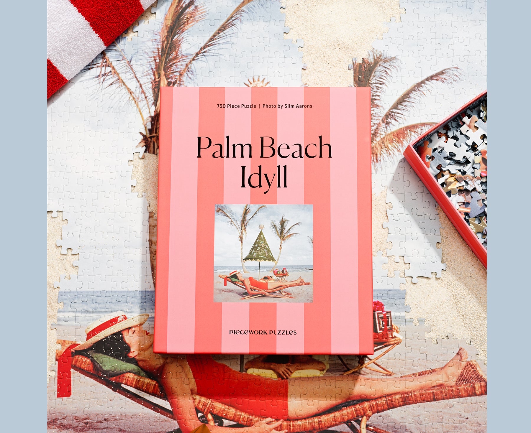 1000-Piece Puzzle - Palm Beach Idyll - by Piecework