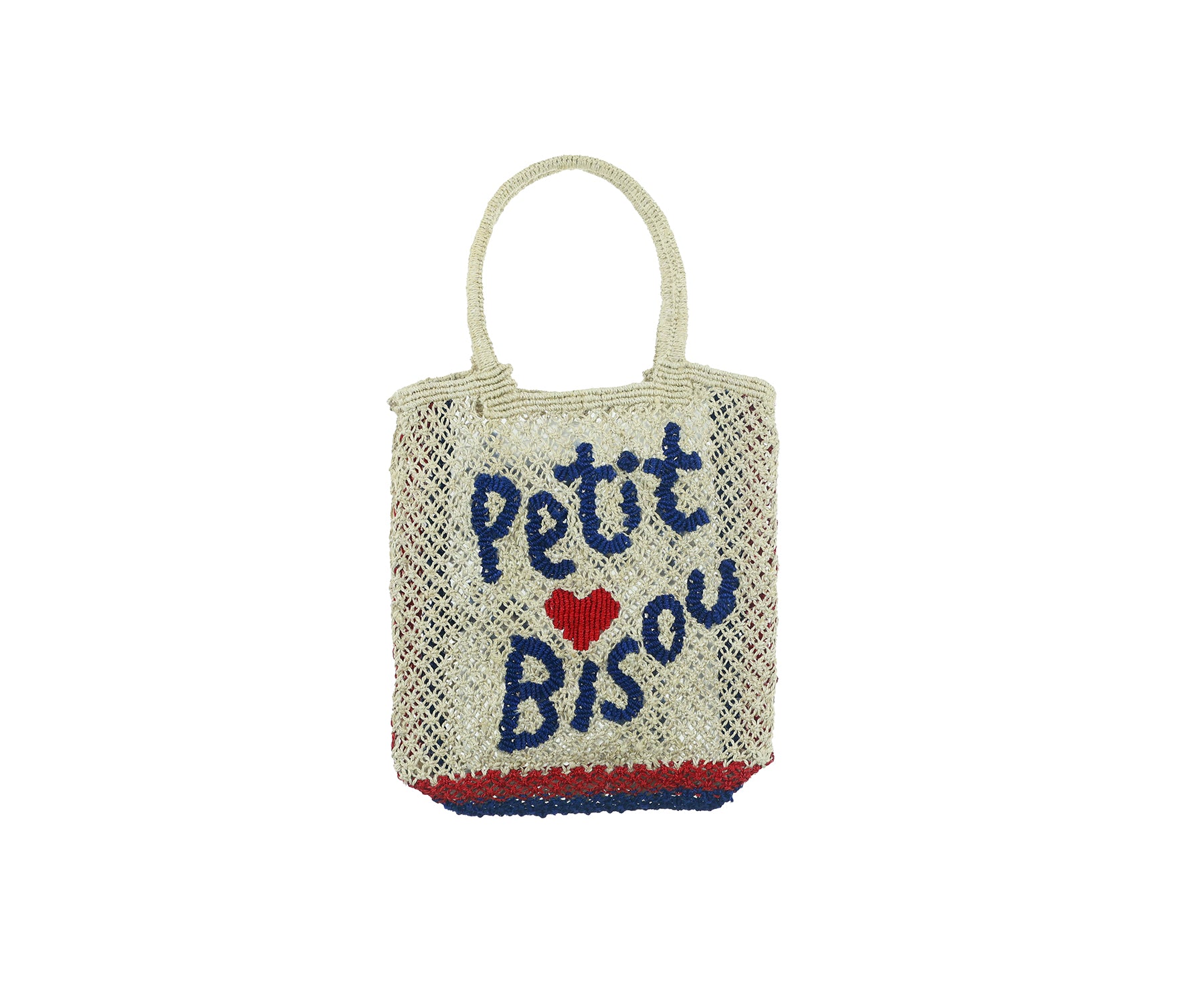 Jute Word Bag - Petit Bisou - by The Jacksons
