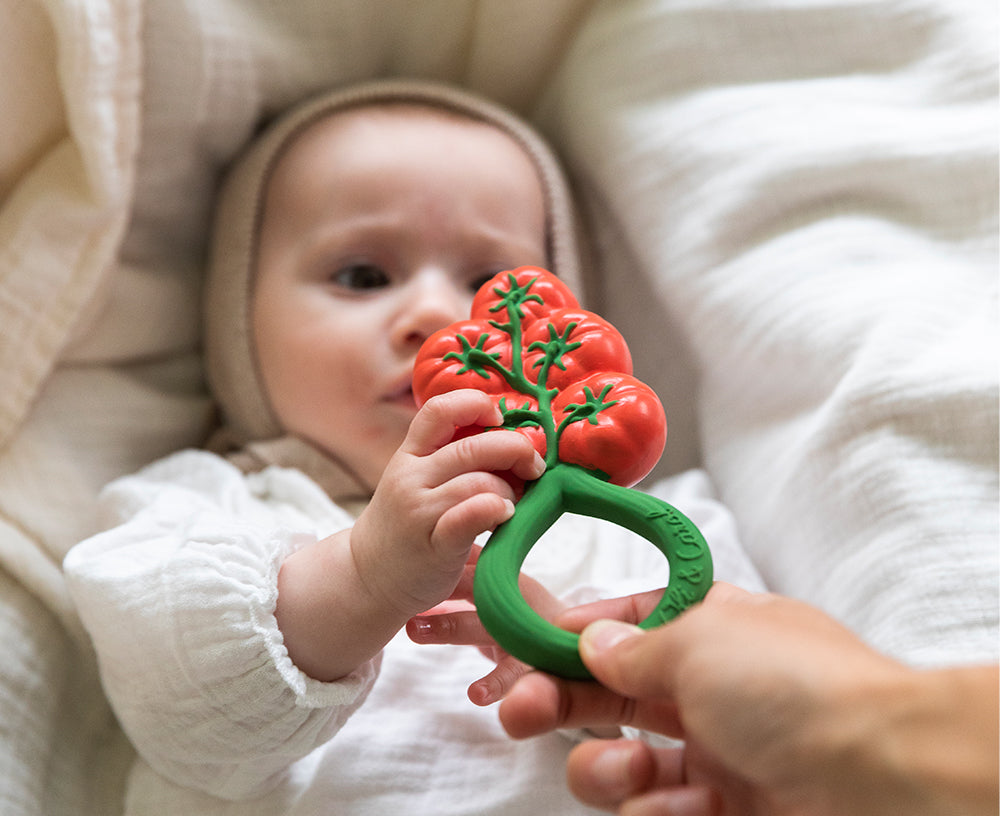 Tomatoes Chewable Rattle by Oli &amp; Carol
